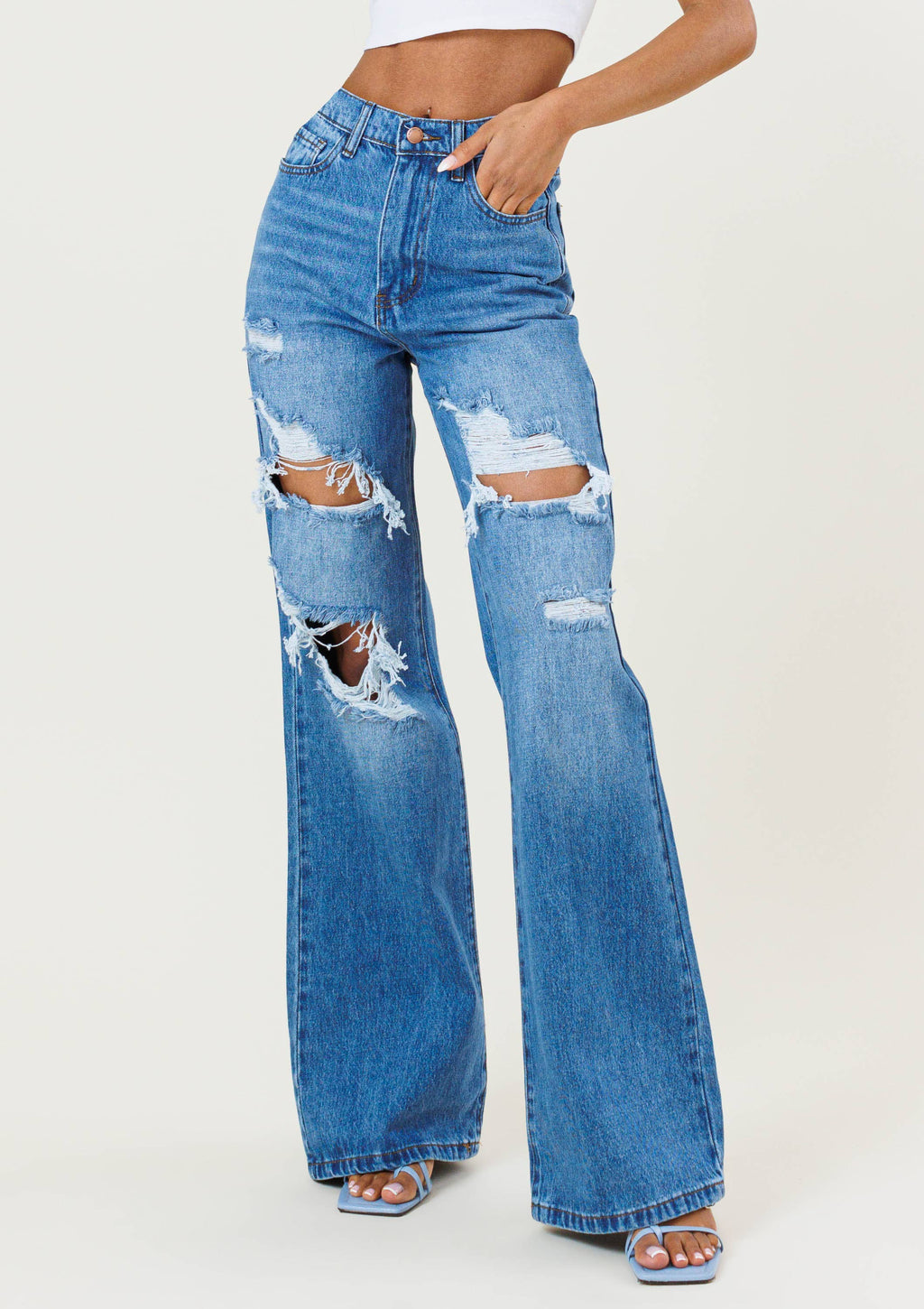Vibrant M.i.U - WIDE LEG - Rigid with Comfort Stretch