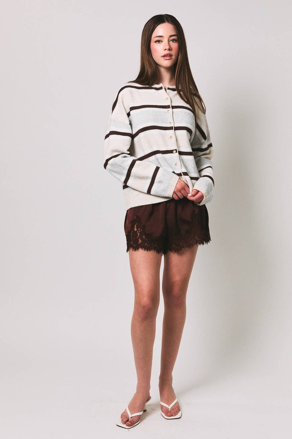Lace Trim Shorts