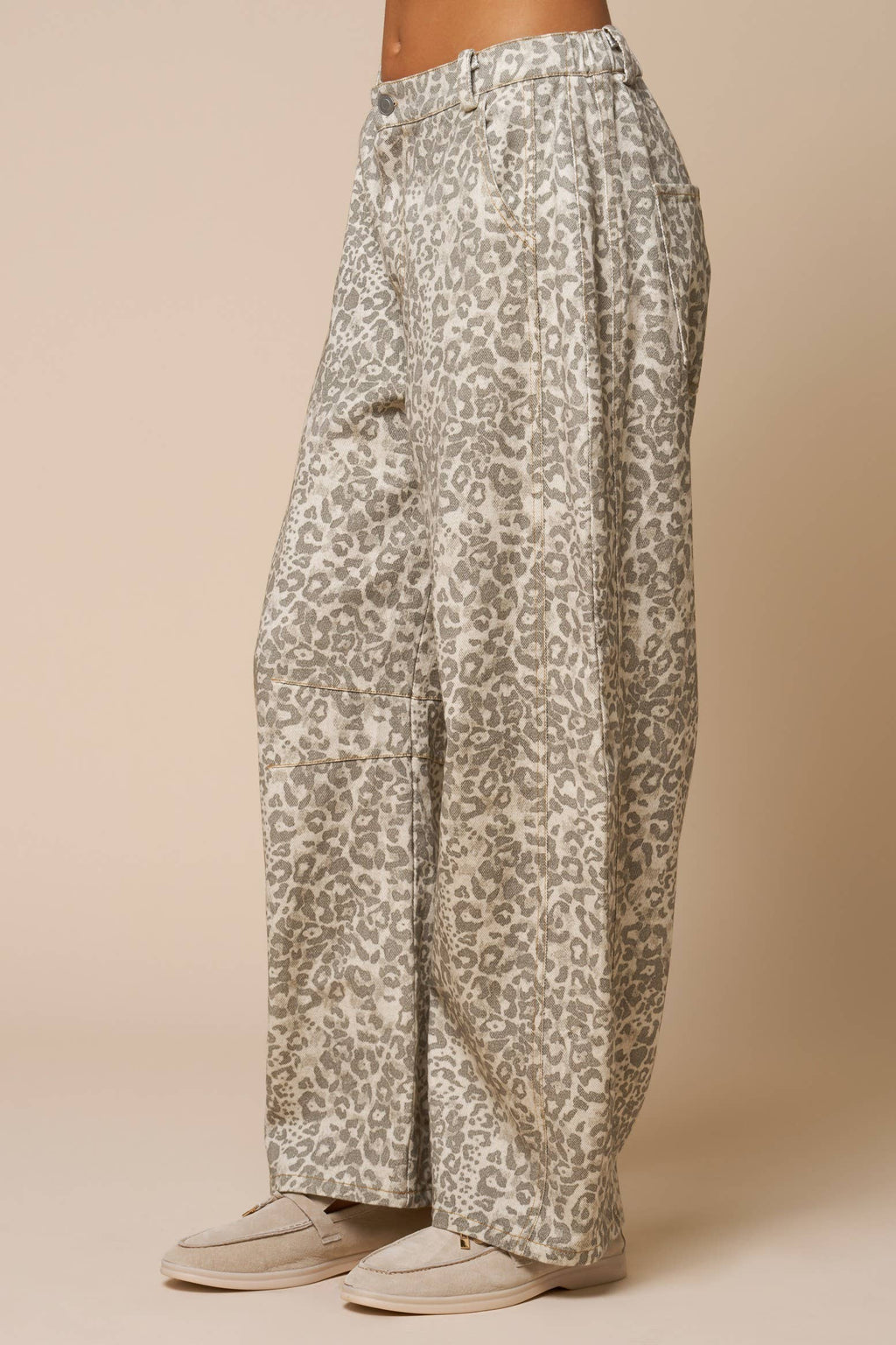 A Leopard Print Barrel