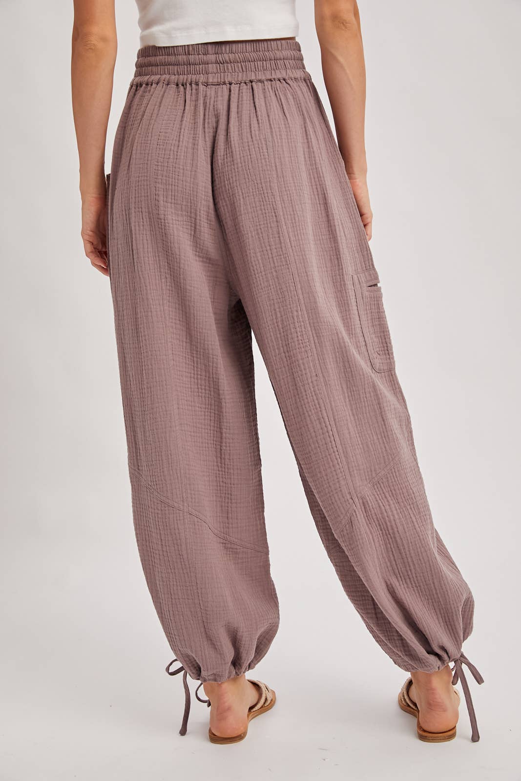 Bluivy - JOGGER HAREM DRAWSTRING PANTS