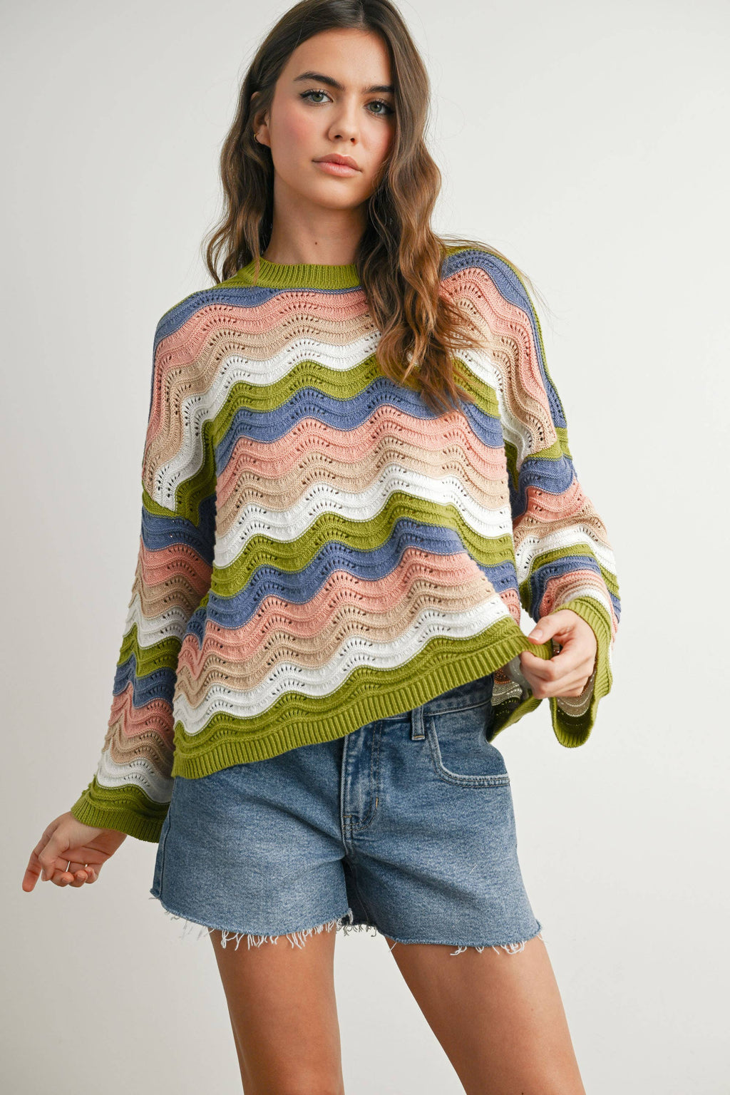 Color Block Sweater