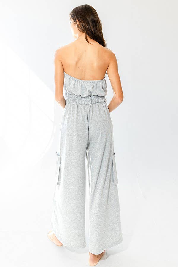 Strapless Jumpsuit