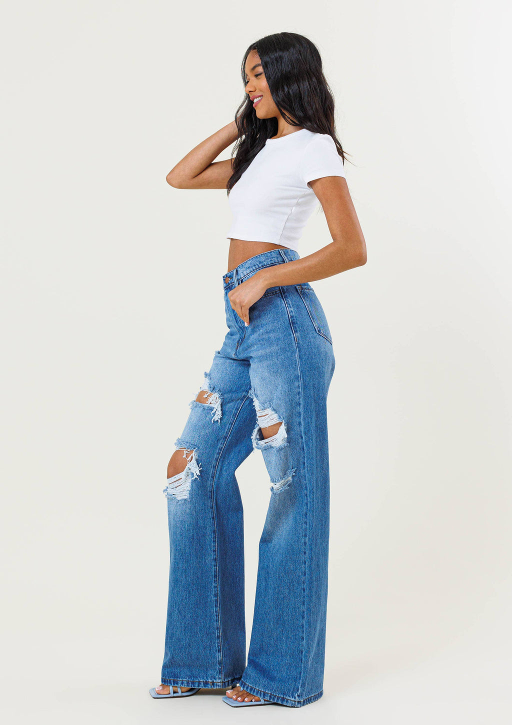 Vibrant M.i.U - WIDE LEG - Rigid with Comfort Stretch