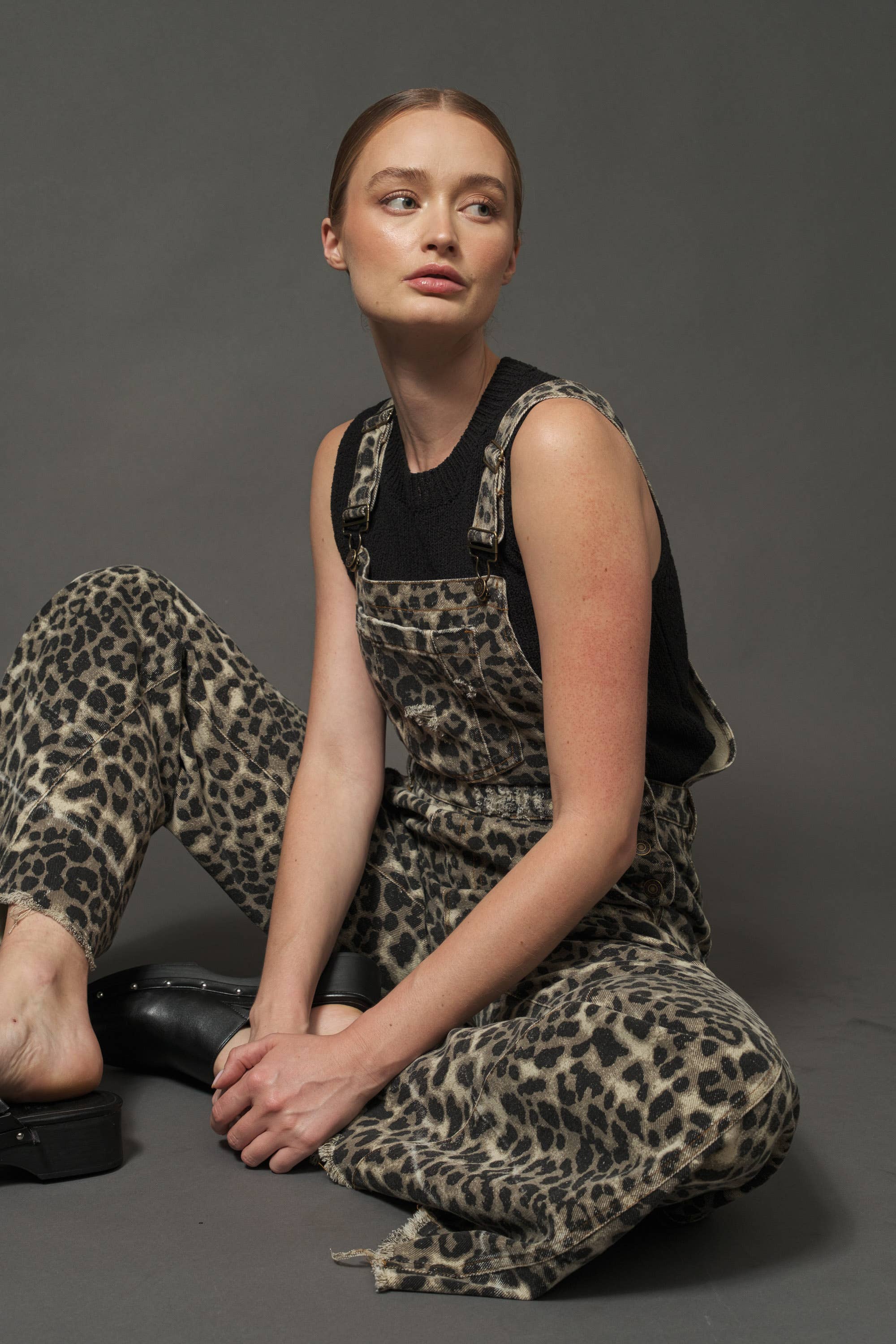 Aaron & Amber - MAP2207 Milly Wide Leg Denim Overall
