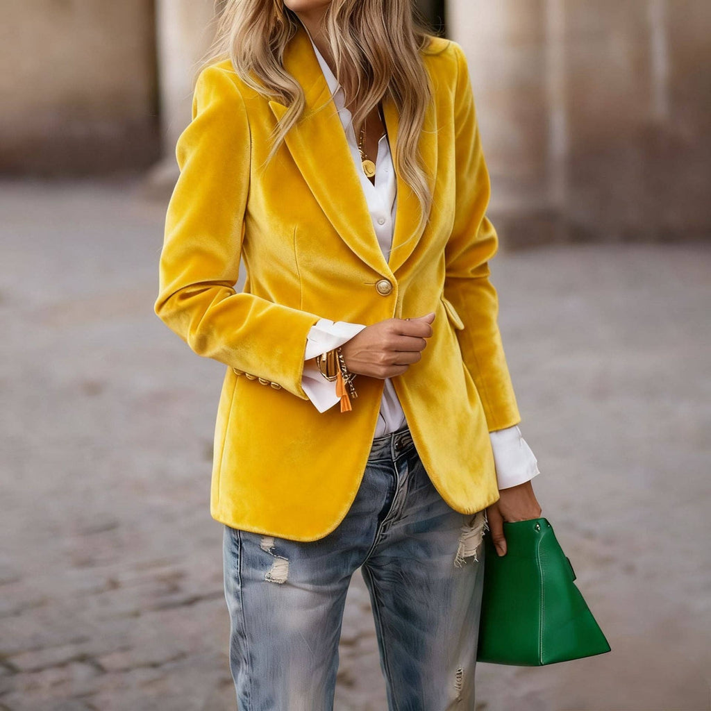 A Velvet Blazer