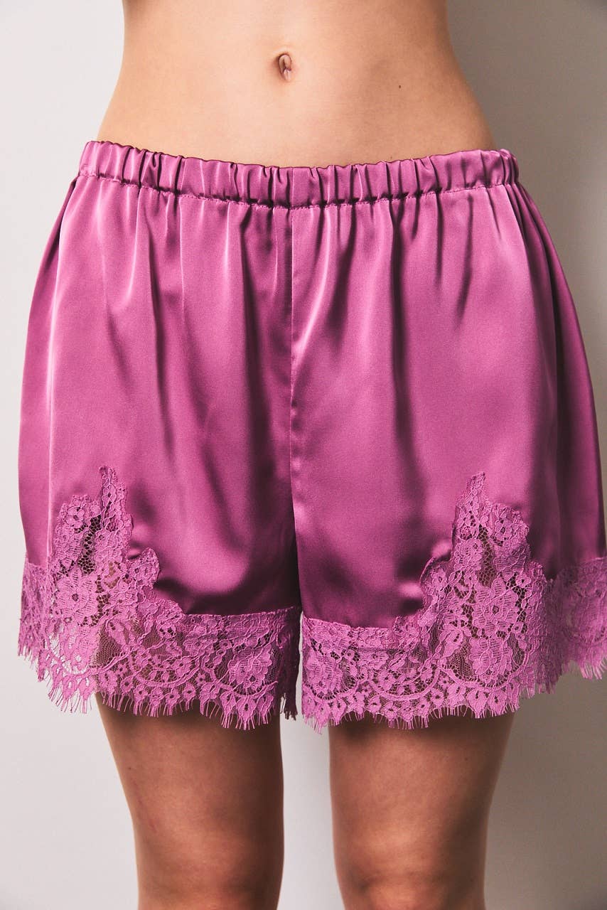 Lace Trim Shorts