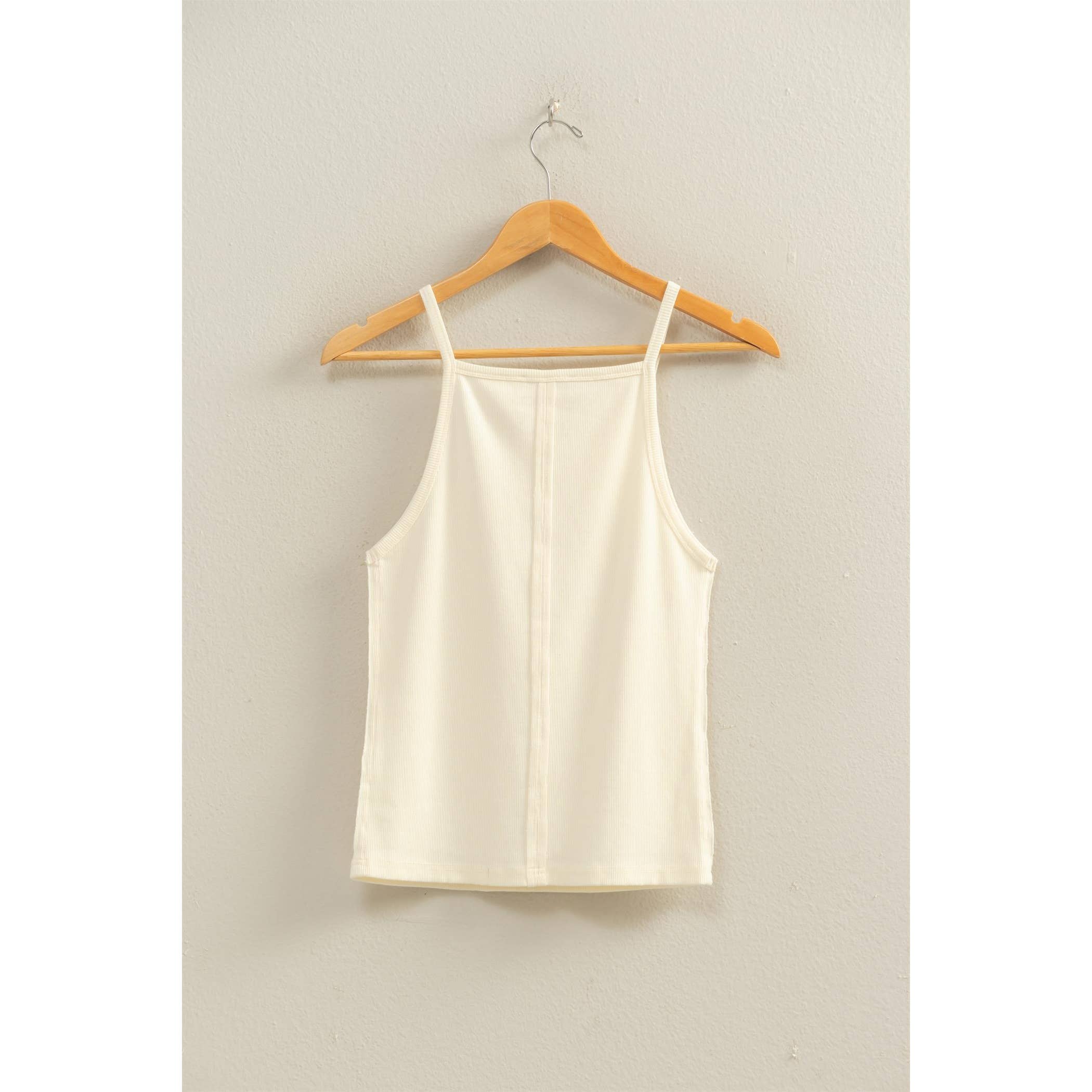 HYFVE - Square Neck Acid Wash Tank Top