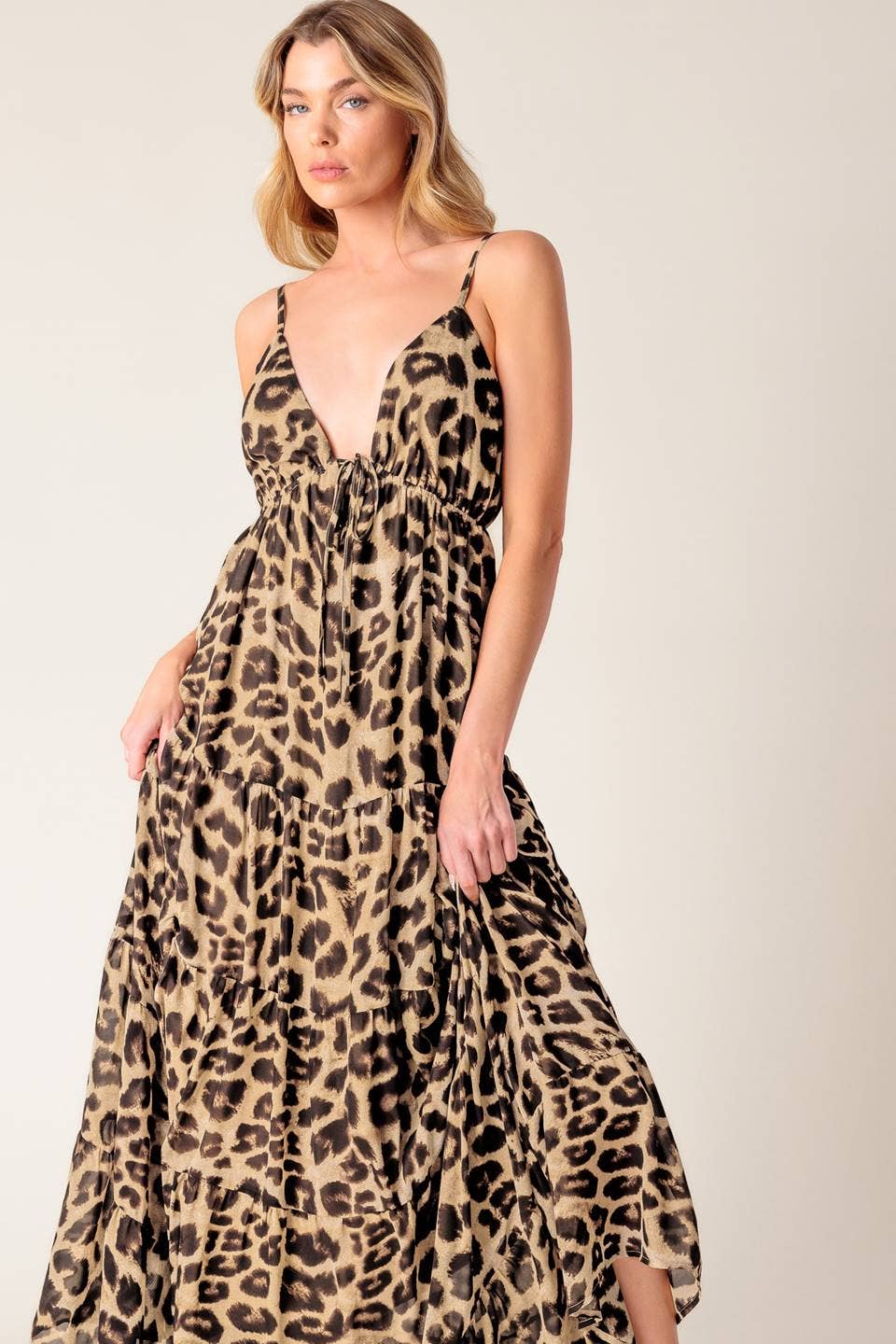 FLYING TOMATO - A printed woven maxi dress - ID21952