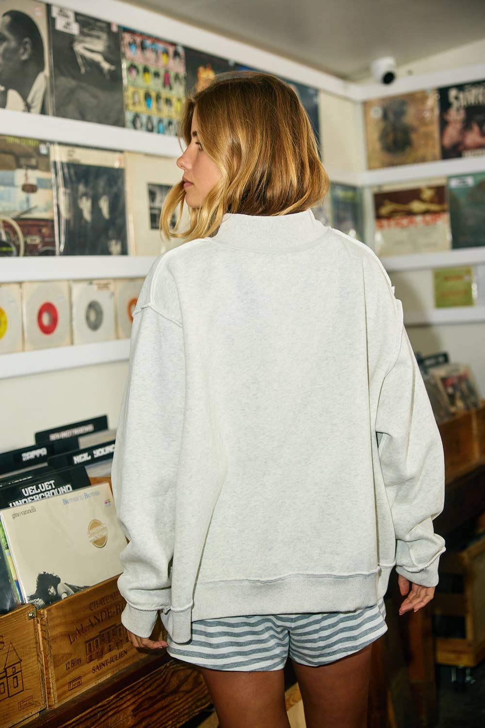 PILATES & YOGA Reversible Sweatshirt
