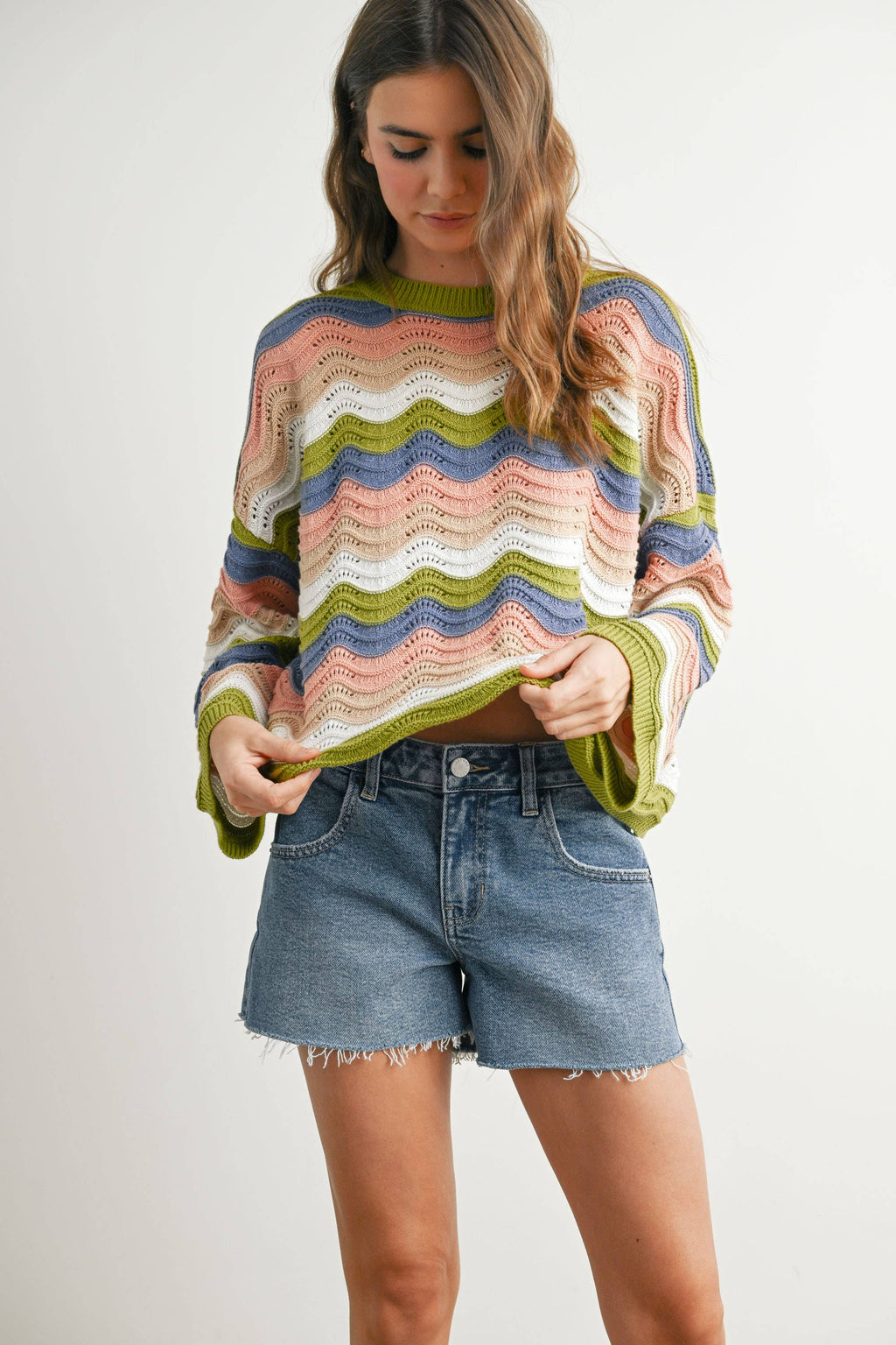 Color Block Sweater