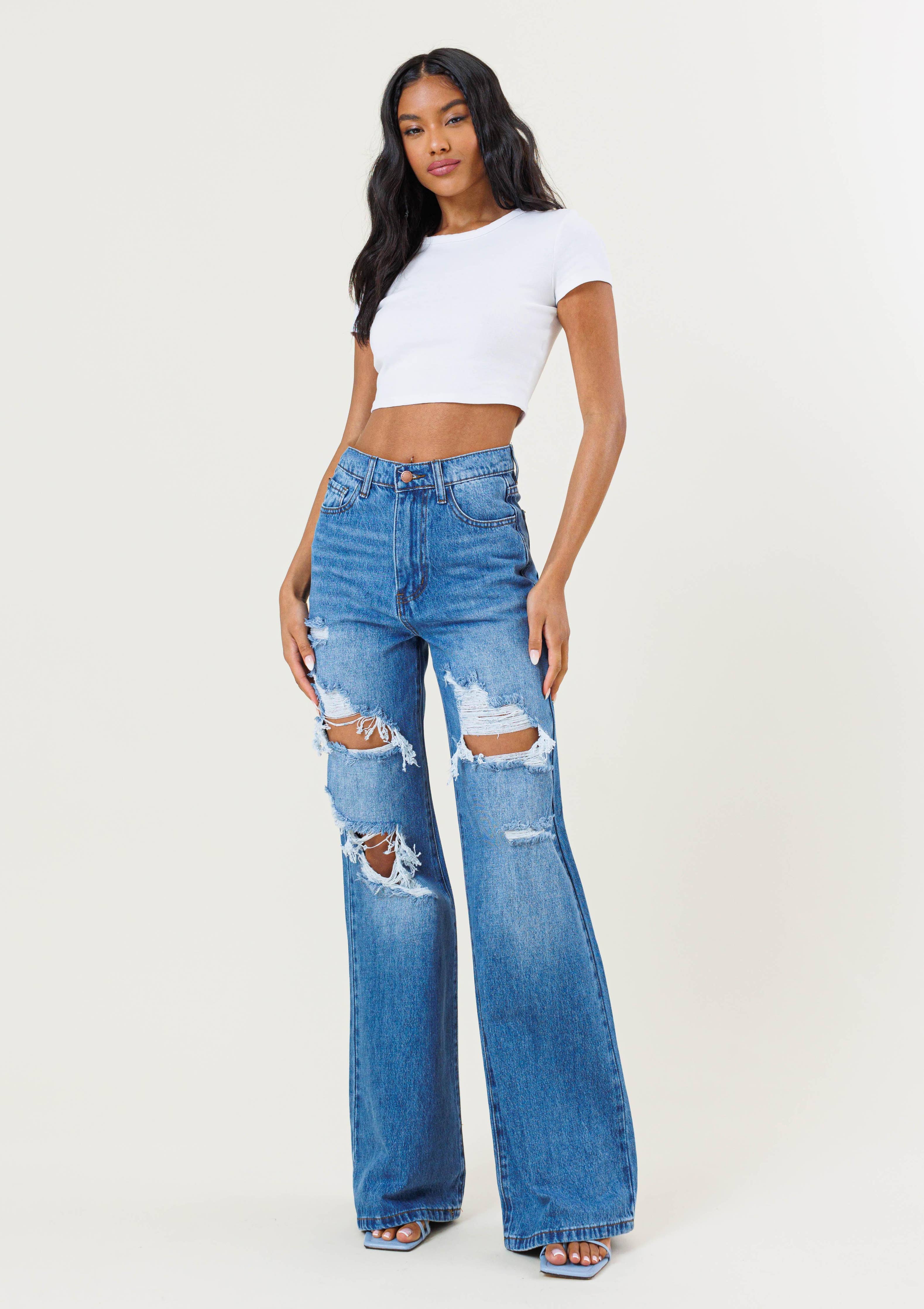 Vibrant M.i.U - WIDE LEG - Rigid with Comfort Stretch