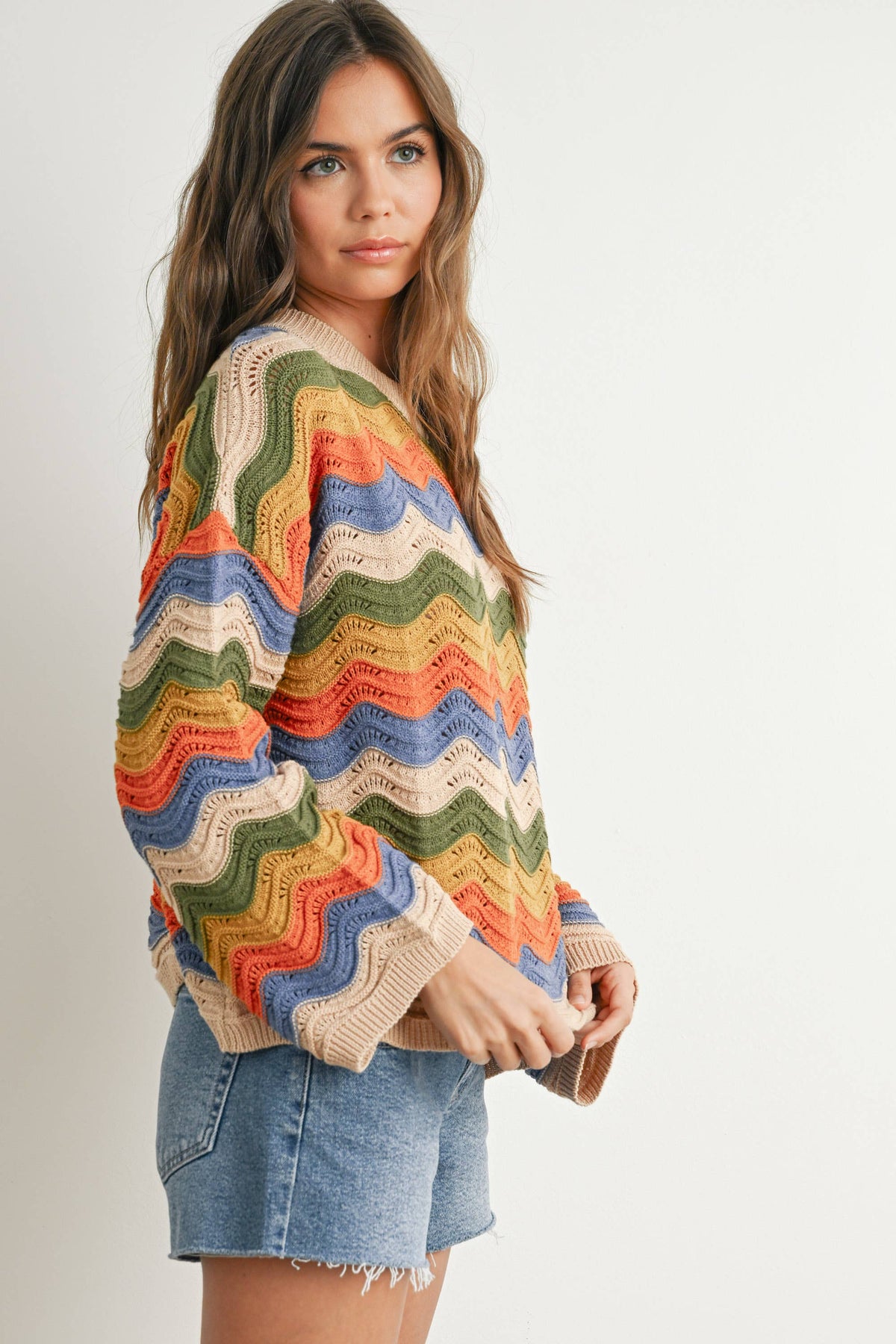 Color Block Sweater