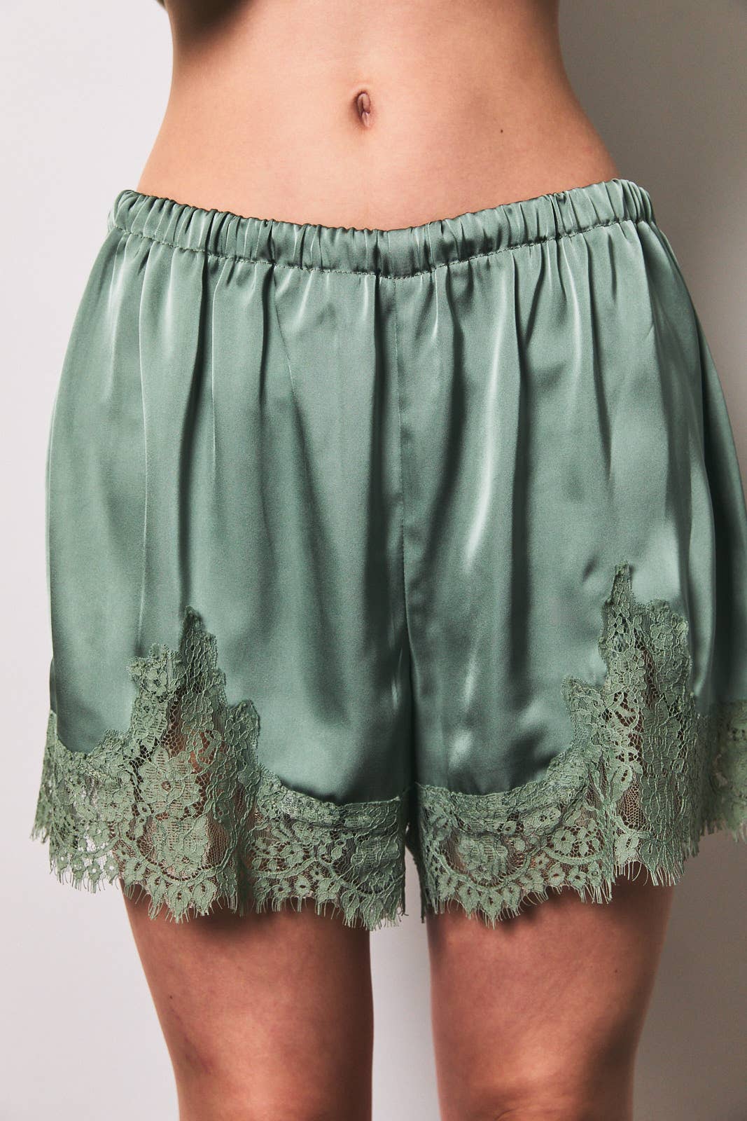 Lace Trim Shorts