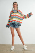 Color Block Sweater