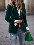 A Velvet Blazer