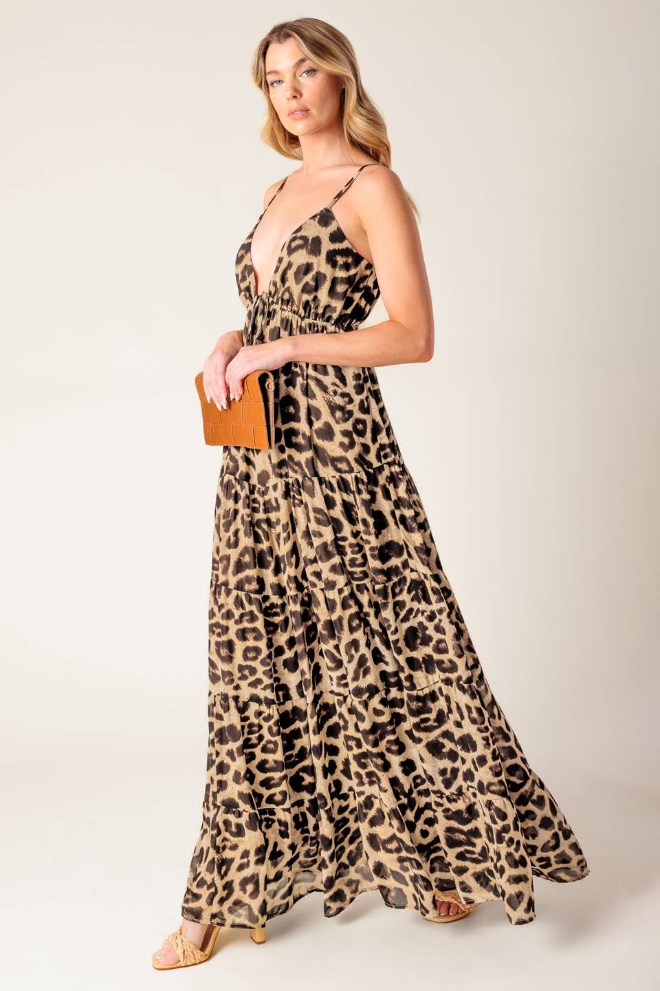 FLYING TOMATO - A printed woven maxi dress - ID21952