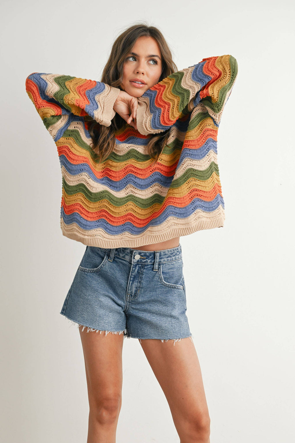 Color Block Sweater