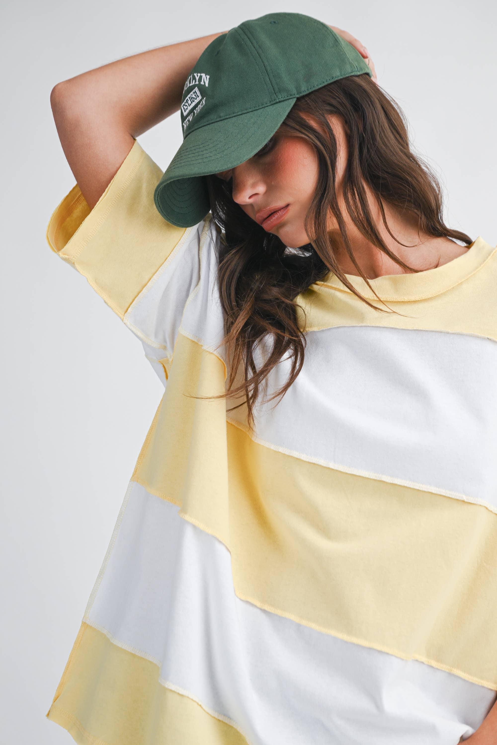 AEMI + CO - Polly Color Block Top