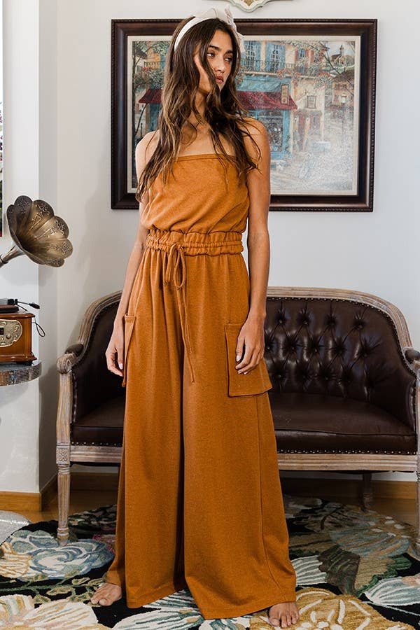 Strapless Jumpsuit