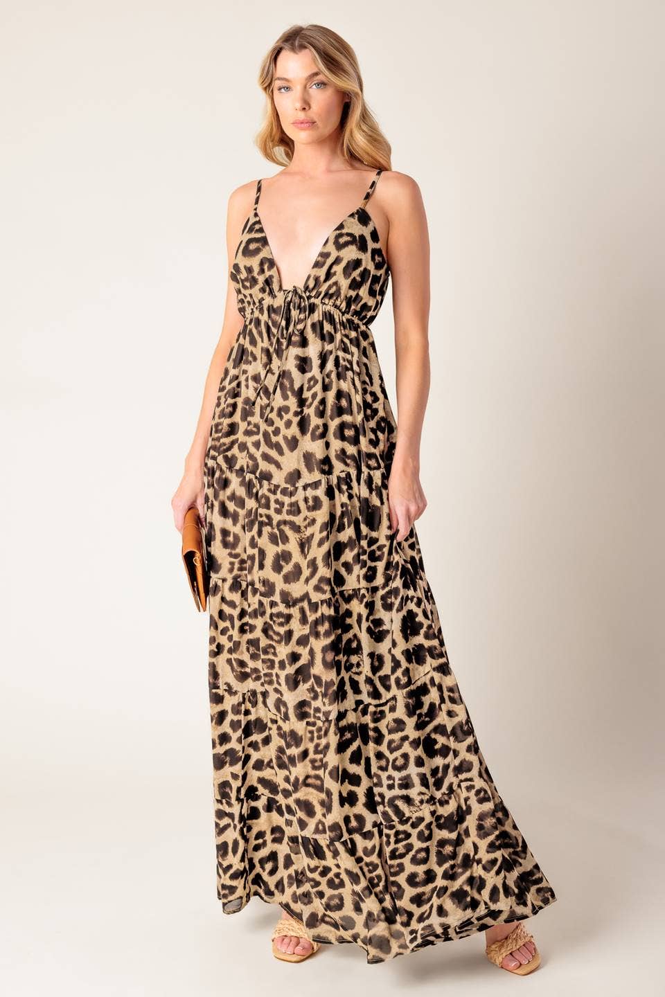 FLYING TOMATO - A printed woven maxi dress - ID21952