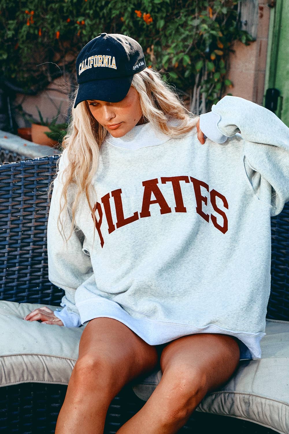 PILATES & YOGA Reversible Sweatshirt