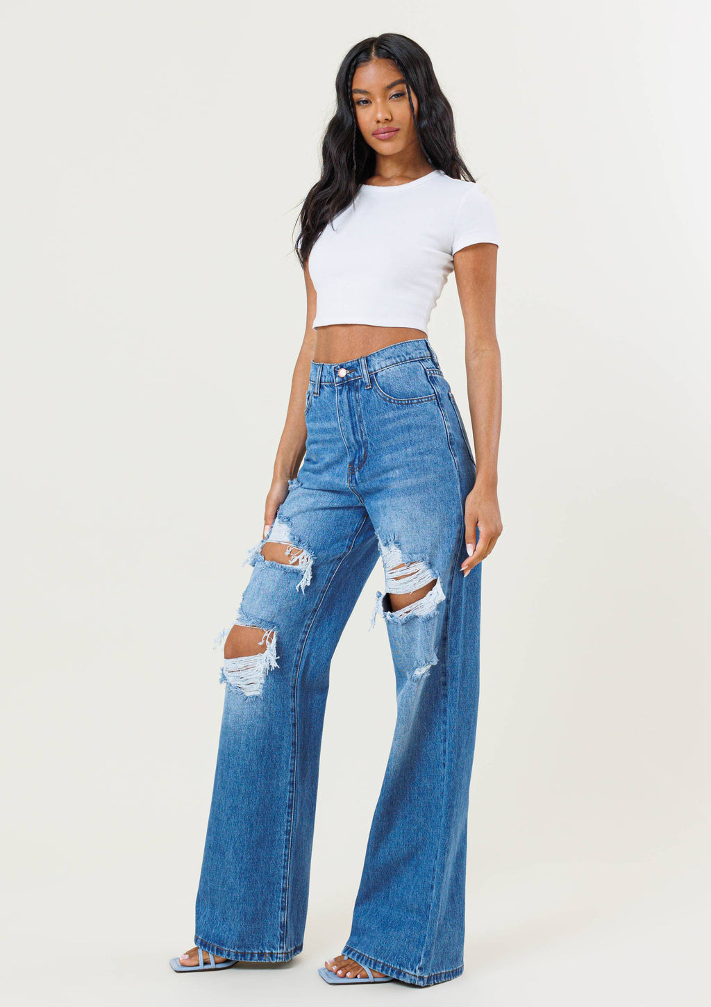 Vibrant M.i.U - WIDE LEG - Rigid with Comfort Stretch