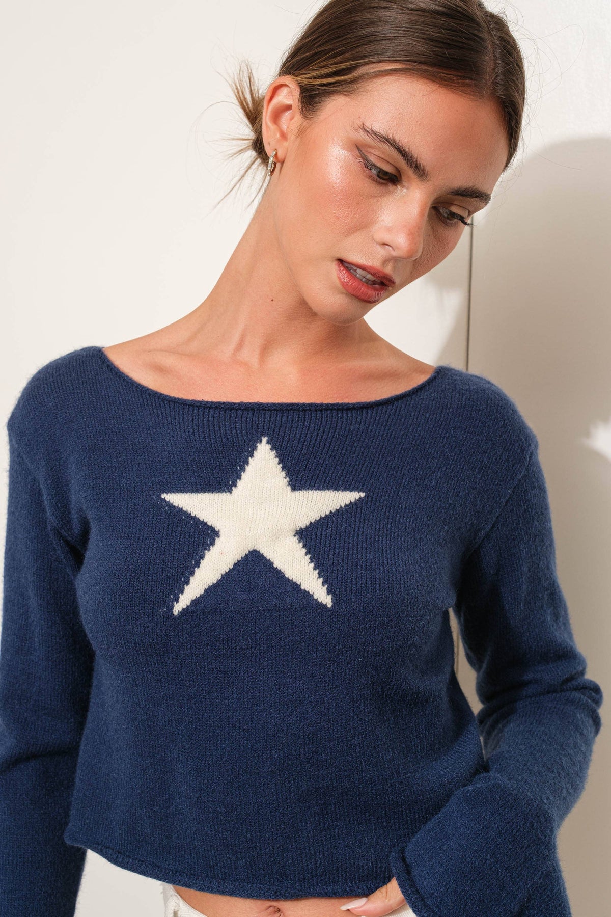 A Favorite Star Knit Top