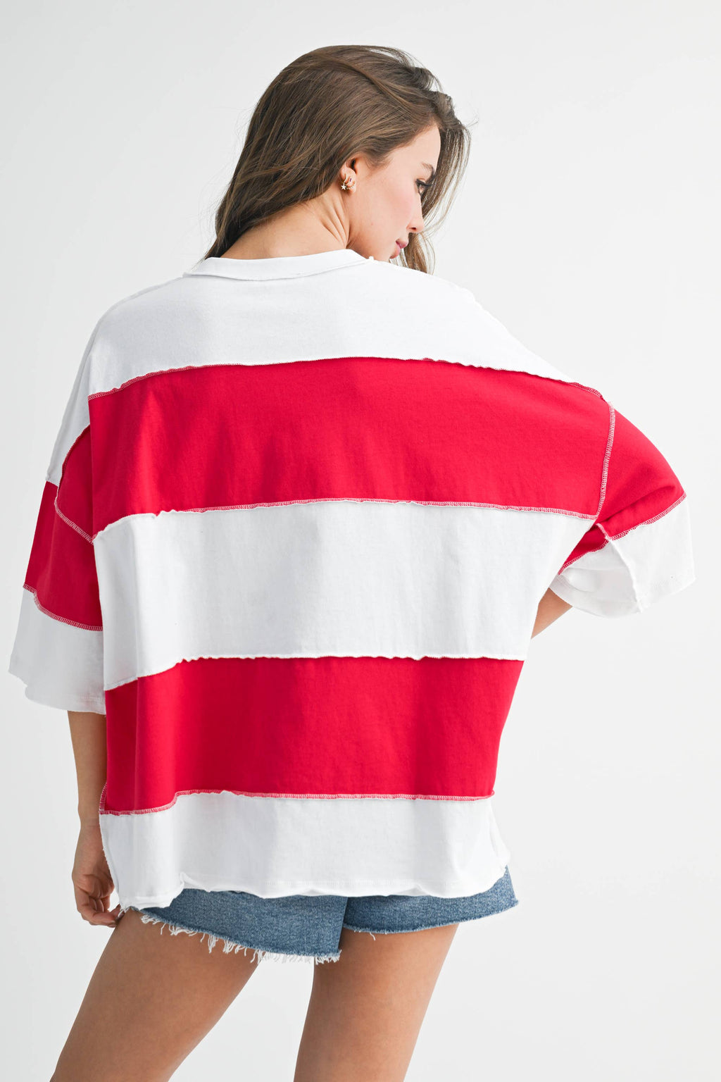 Polly Color Block Top
