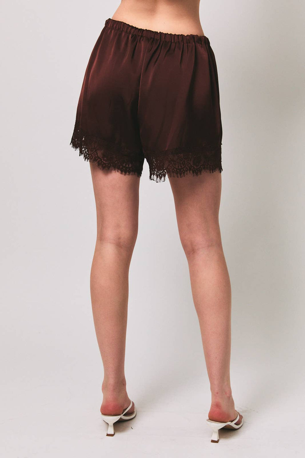 Lace Trim Shorts