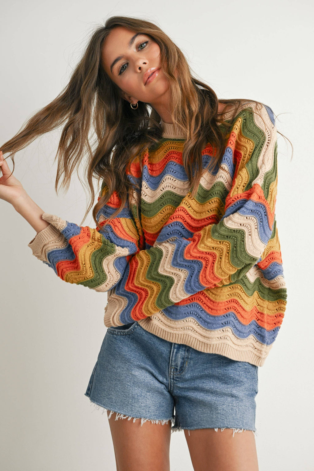 Color Block Sweater