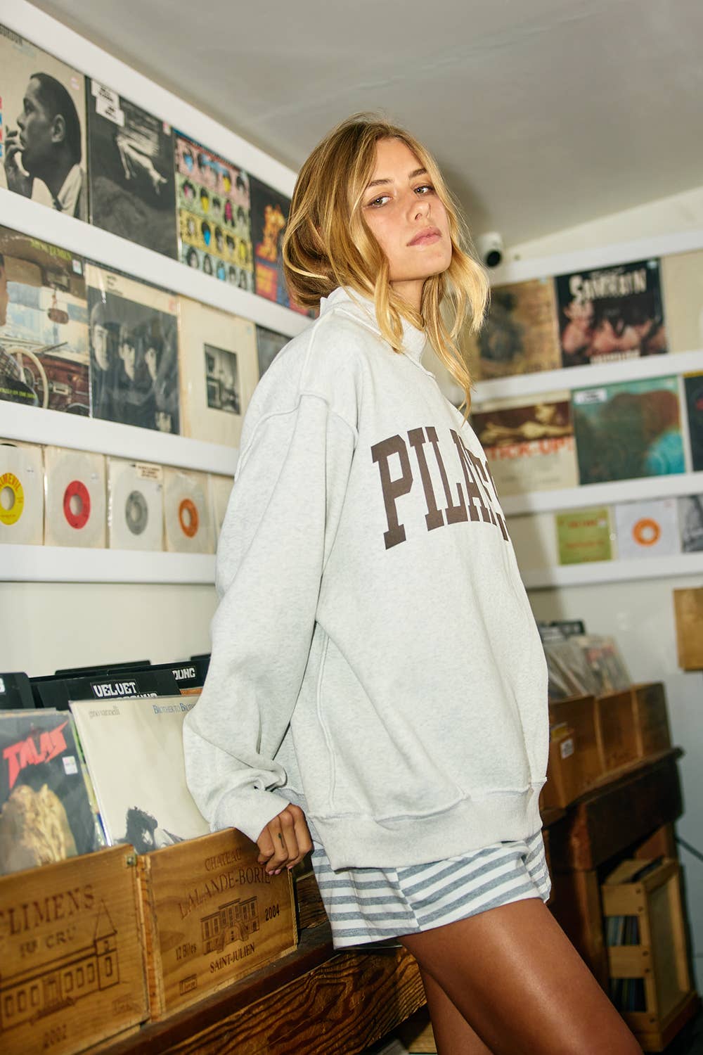 PILATES & YOGA Reversible Sweatshirt