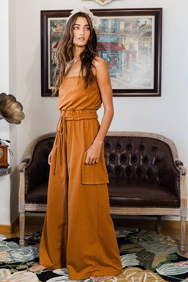 Strapless Jumpsuit