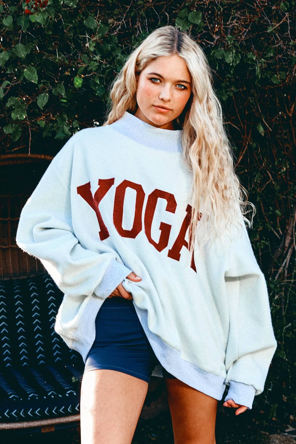PILATES & YOGA Reversible Sweatshirt