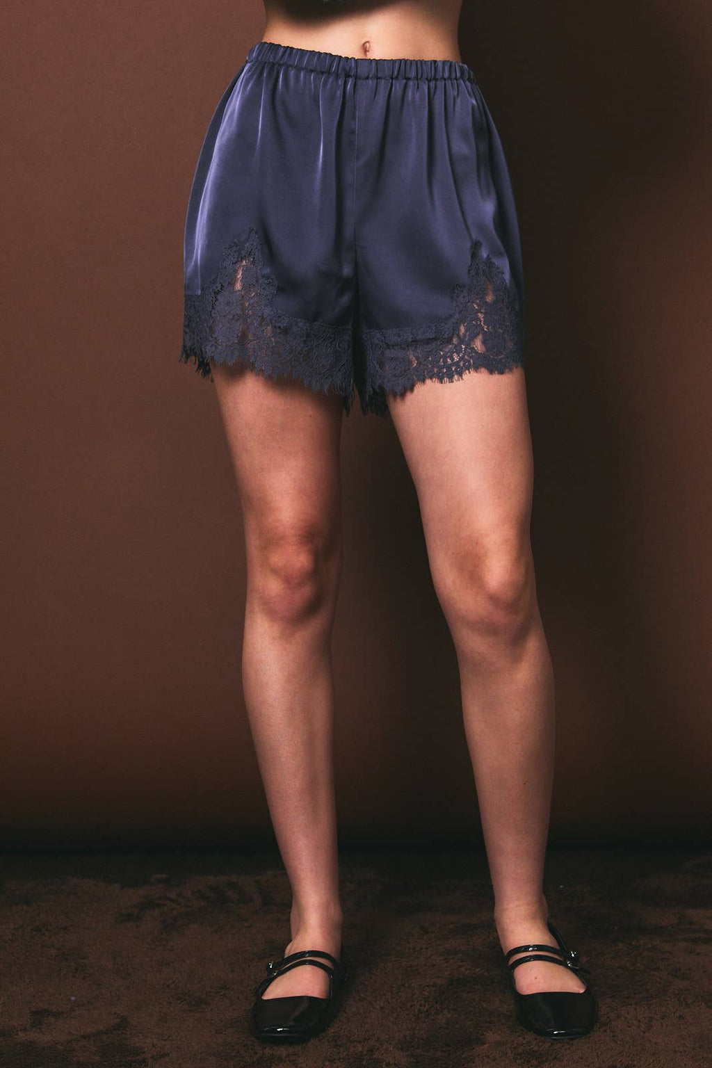 Lace Trim Shorts