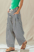 Rope Drawstring Balloon Pants