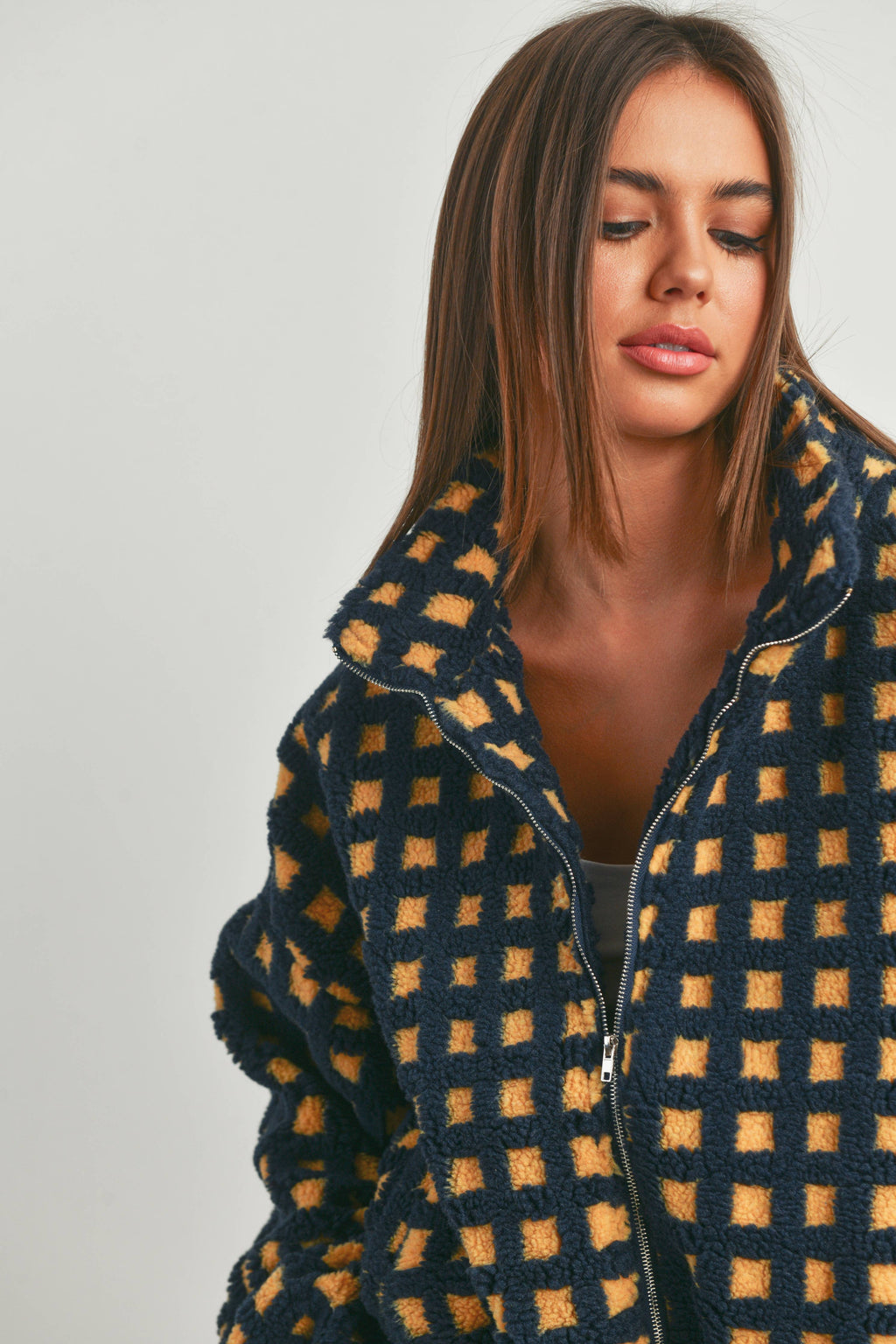 A Breck Check Sherpa