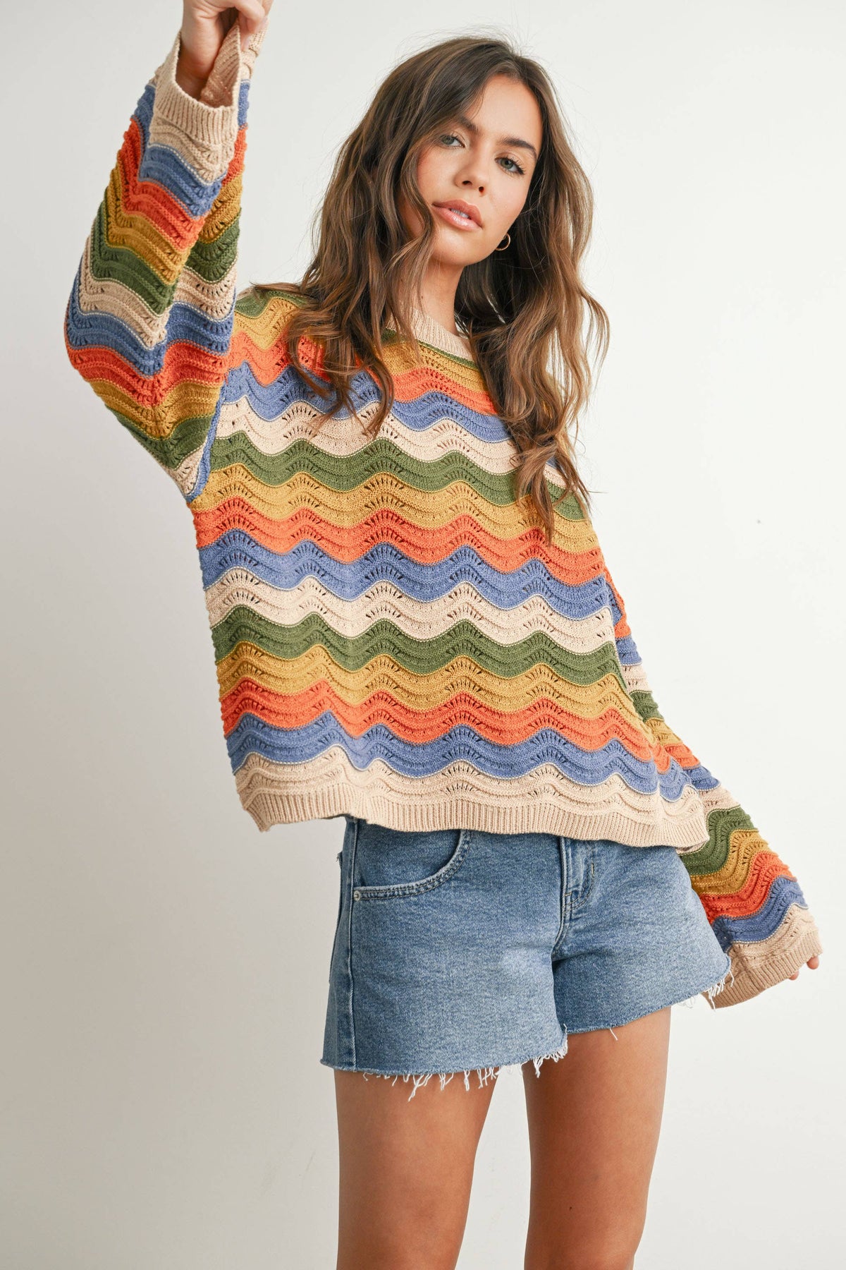 Color Block Sweater