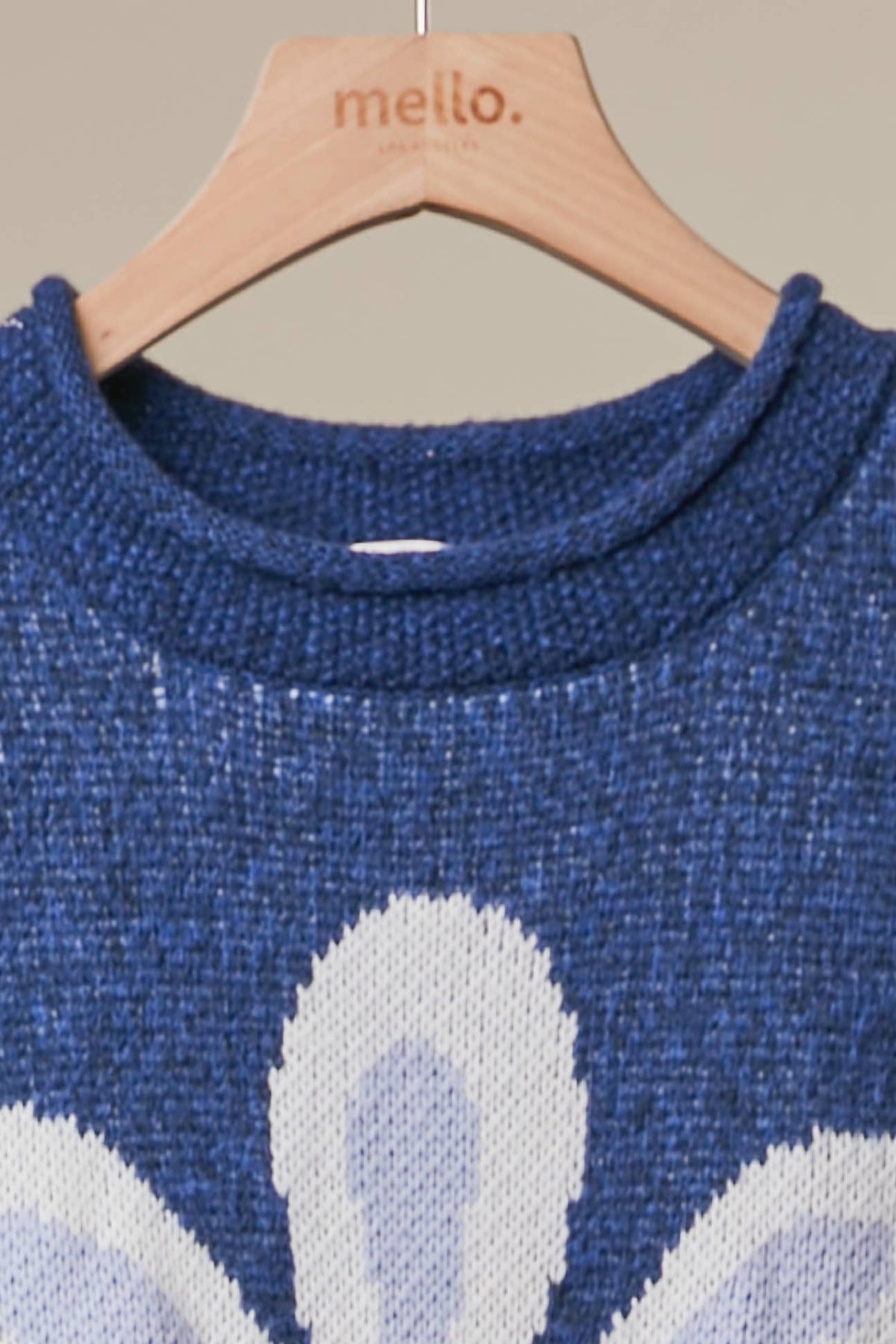 Mello. - Oversized Daisy Knit Sweater