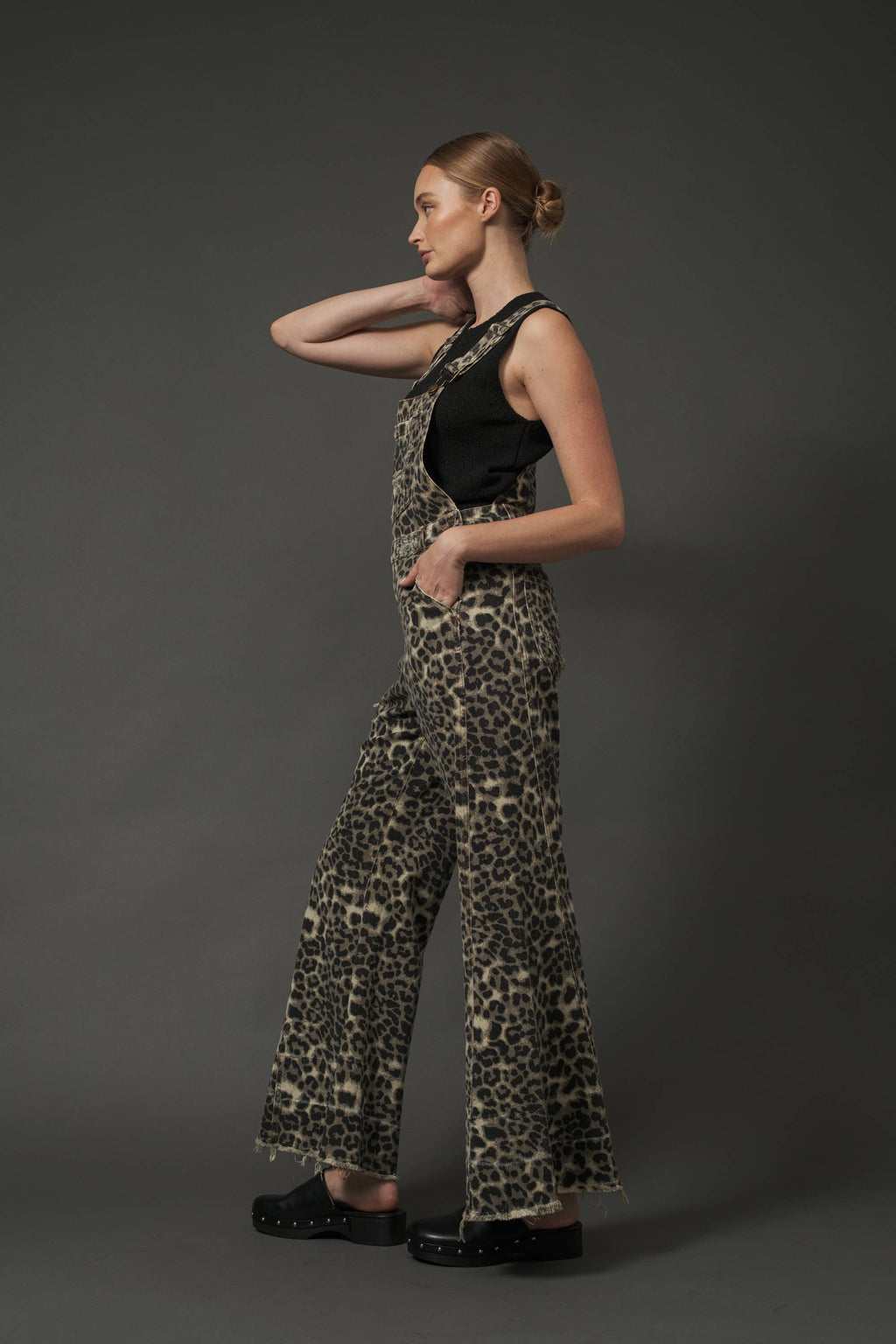 Aaron & Amber - MAP2207 Milly Wide Leg Denim Overall