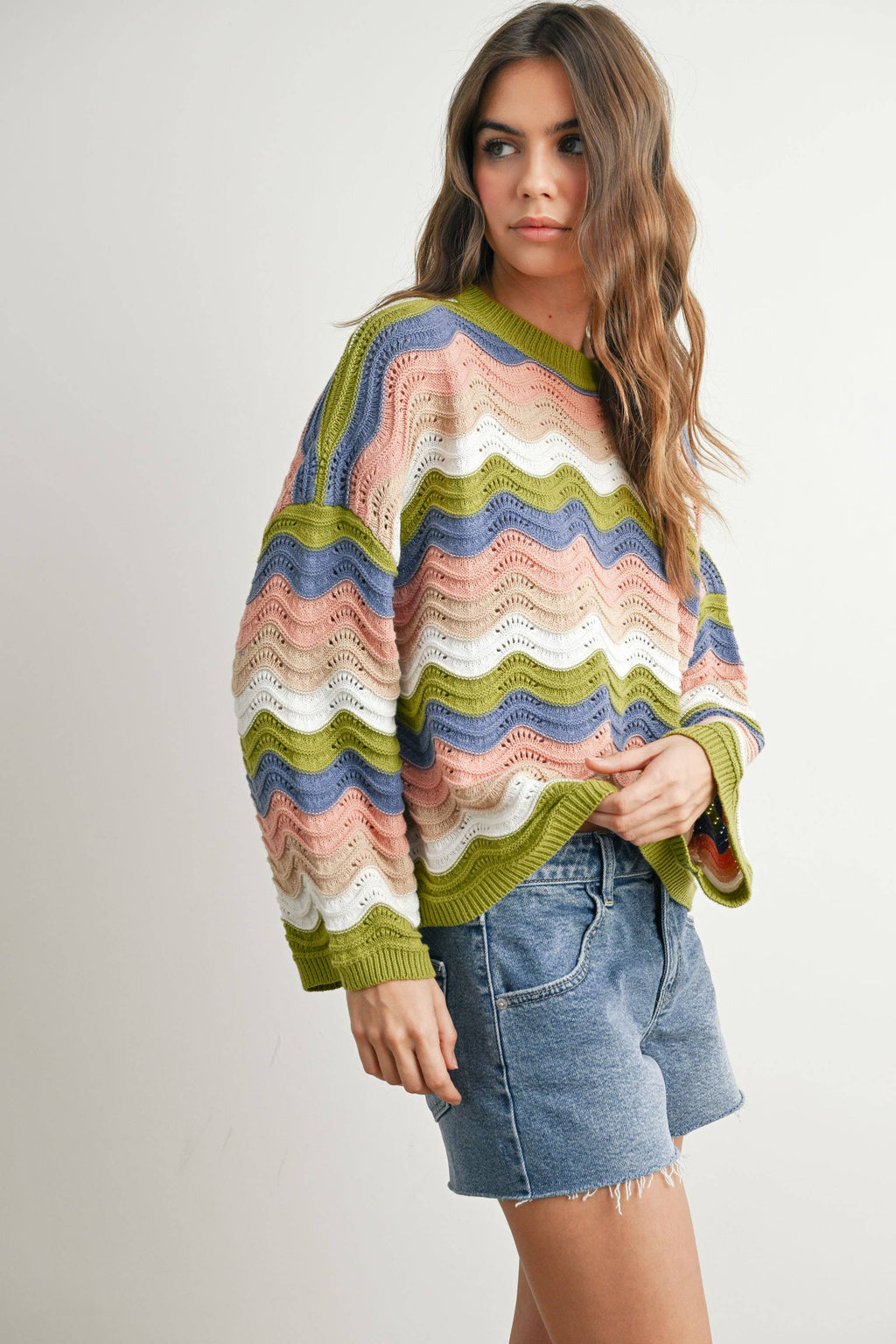 Color Block Sweater