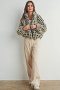 A Breck Check Sherpa