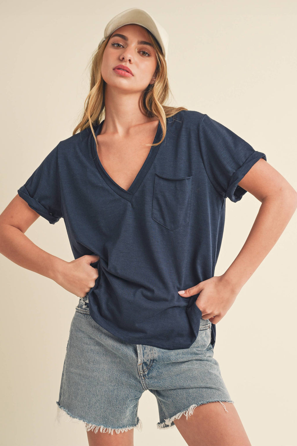 Zoie V-Neck Top