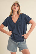 Zoie V-Neck Top