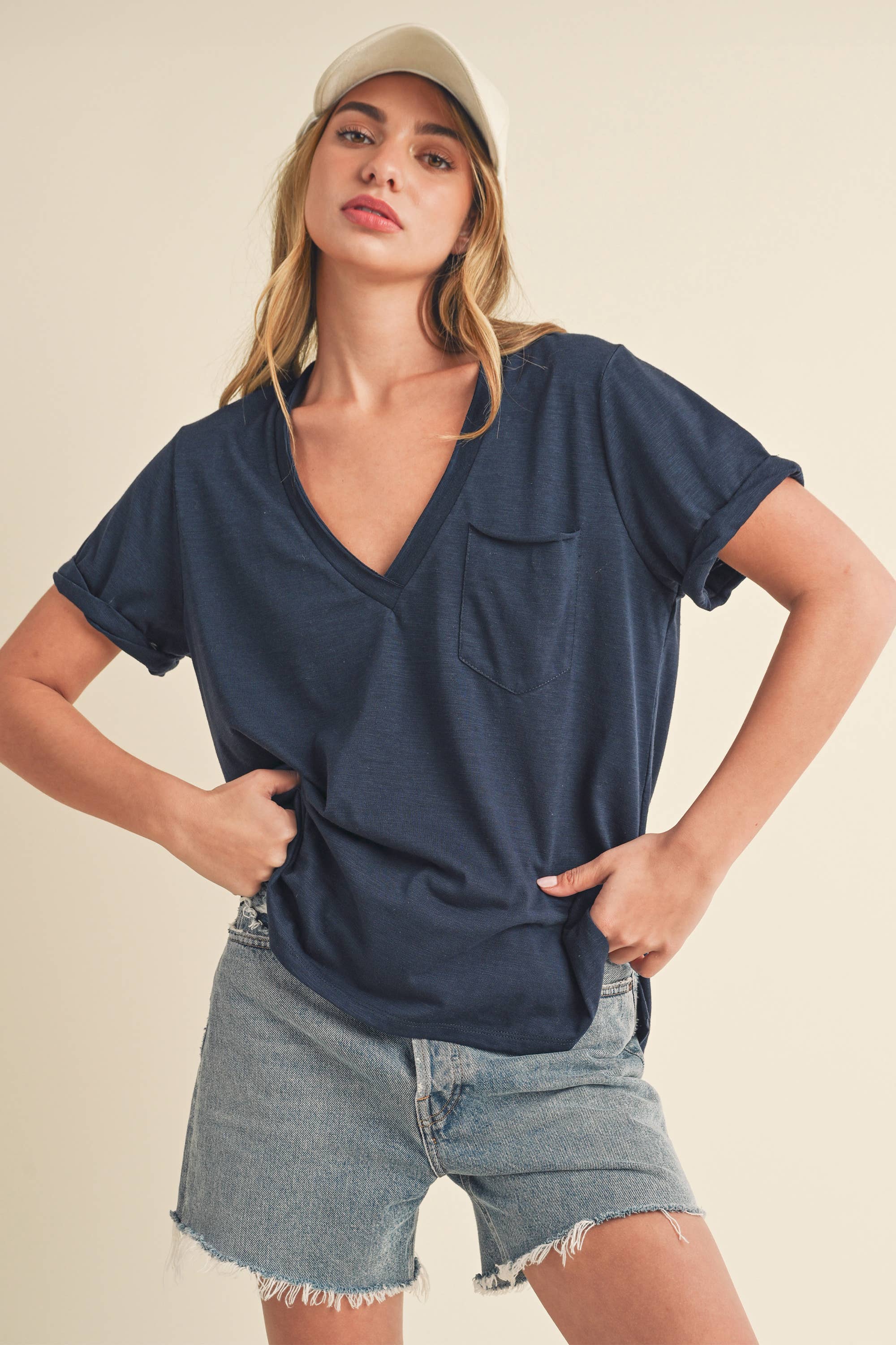 Zoie V-Neck Top
