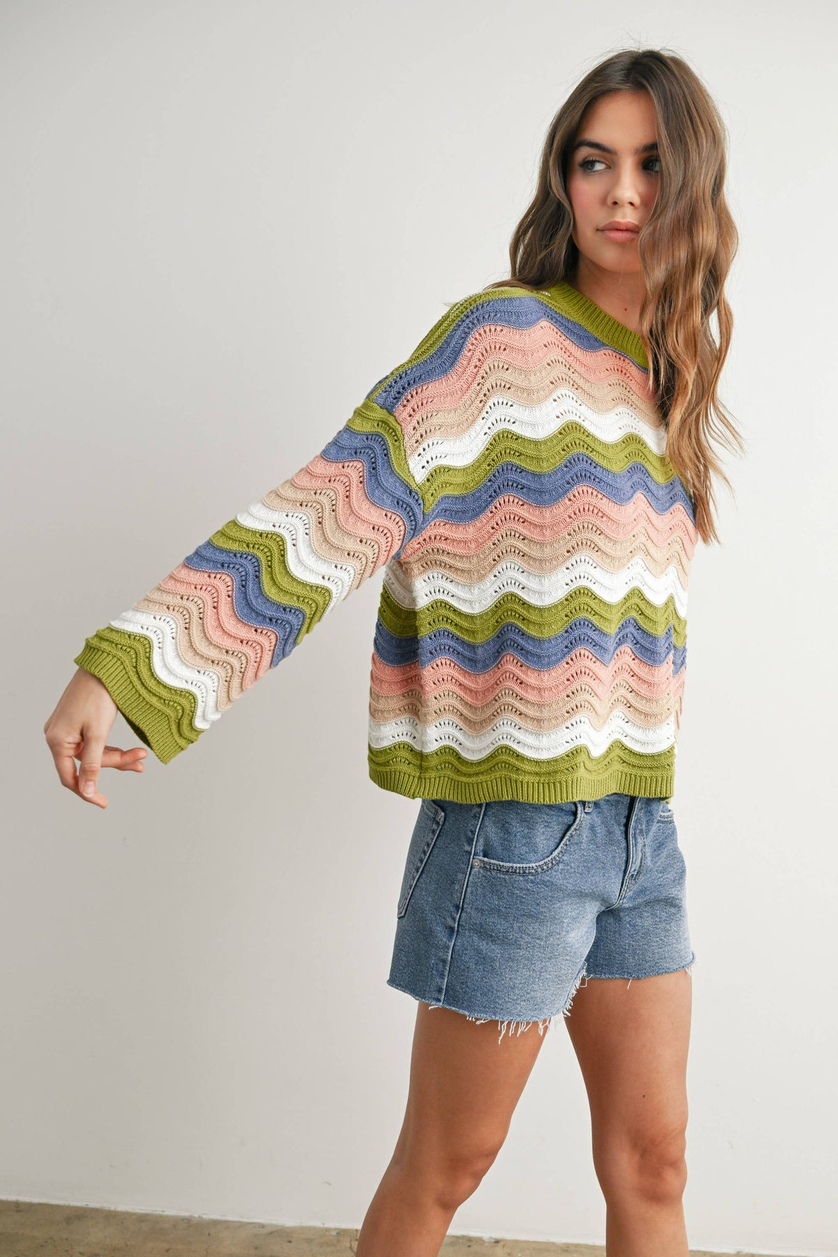 Color Block Sweater