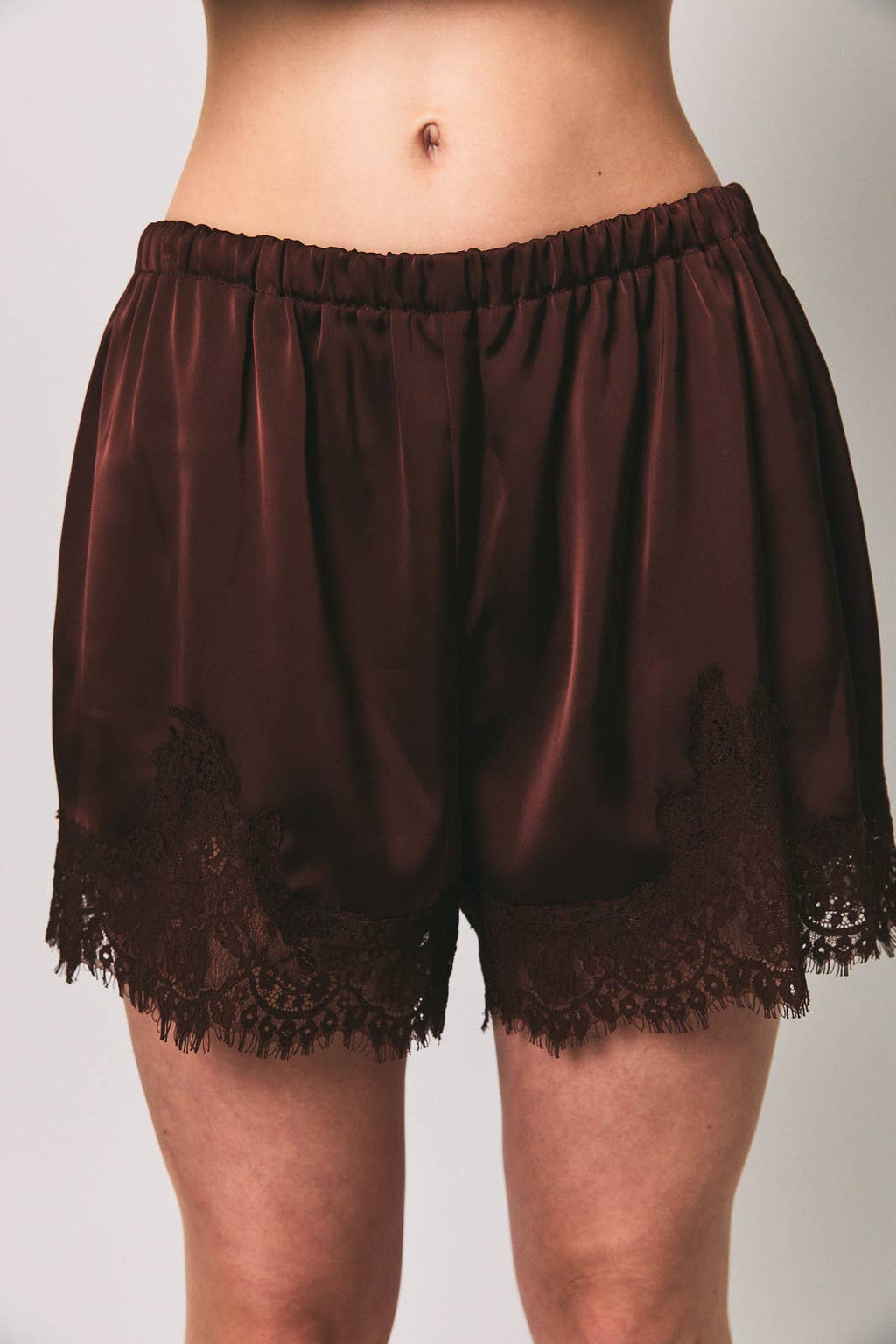 Lace Trim Shorts