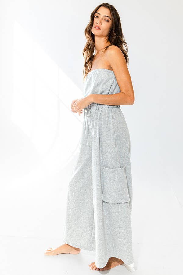 Strapless Jumpsuit