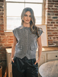 A Favorite Button Down Sweater Vest